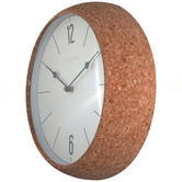 NeXtime 30cm White Cork NeXtime Wall Clock