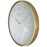 NeXtime 30cm White Glamour NeXtime Wall Clock