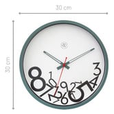 NeXtime 30cm NeXtime Dropped Numbers Wall Clock