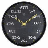 NeXtime 30cm NeXtime Maths Wall Clock