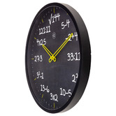 NeXtime 30cm NeXtime Maths Wall Clock