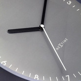 NeXtime 30cm Berlin Aluminium Wall Clock