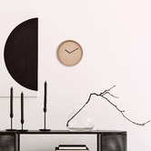 NeXtime 30cm Berlin Aluminium Wall Clock