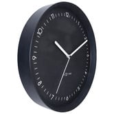 NeXtime 30cm Berlin Aluminium Wall Clock