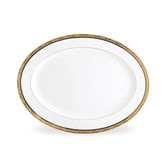 Noritake Regent Gold 34.5cm Oval Platter
