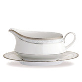 Noritake Hampshire Platinum Gravy Boat