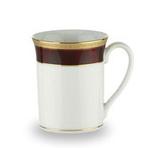 Noritake Majestic Burgundy Coffee Mug