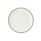 Noritake Colorwave Graphite 21cm Coupe Salad Plate
