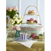Noritake Carnivale Cake 21cm Plate in Dark Blue