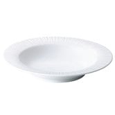 Noritake White Conifere Porcelain Pasta Bowls
