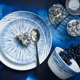 Noritake 12 Piece Hanabi Porcelain Dinner Set