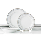 Noritake 12 Piece Noritake Hampshire Porcelain Dinnerware Set