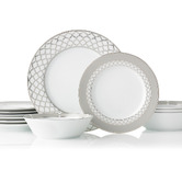 Noritake 12 Piece Eternal Palace Porcelain Dinner Set
