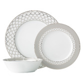 Noritake 12 Piece Eternal Palace Porcelain Dinner Set