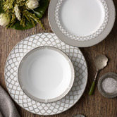 Noritake 12 Piece Eternal Palace Porcelain Dinner Set
