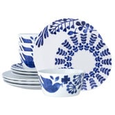 Noritake 12 Piece Sandefjord Porcelain Dinner Set