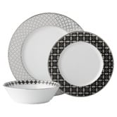 Noritake 12 Piece City Table Porcelain Dinner Set