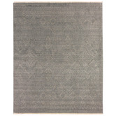 Elemental Rug Collective Charcoal Peace Nirvana Rug