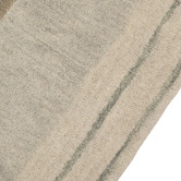 Elemental Rug Collective Beige Austin Hand-Tufted Wool &amp; Viscose Rug