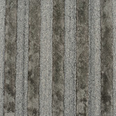 Elemental Rug Collective Charcoal Panama Lines Hand-Tufted Wool &amp; Viscose Rug