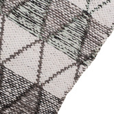 Elemental Rug Collective Grey Retreat Flat-Woven Cotton Rug