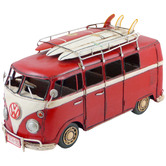 Boyle 32cm Volkswagen Kombi Van Metal Ornament