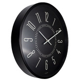 Boyle 35cm NeXtime Luminous Metal Wall Clock