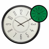 Boyle 35cm NeXtime Luminous Metal Wall Clock