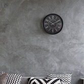 Boyle 35cm NeXtime Luminous Metal Wall Clock
