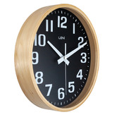 Boyle Black Leni Wall Clock