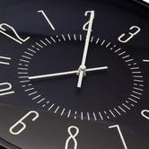 Boyle 35cm NeXtime Luminous Metal Wall Clock