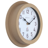 Boyle 22cm Brown NeXtime Poppy Outdoor Wall Clock
