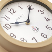Boyle 22cm Brown NeXtime Poppy Outdoor Wall Clock