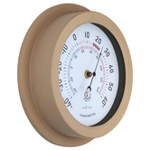 Boyle 22cm Brown NeXtime Lily Outdoor Thermometer