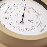 Boyle 22cm Brown NeXtime Orchid Outdoor Barometer