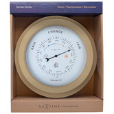 Boyle 22cm Brown NeXtime Orchid Outdoor Barometer
