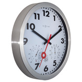 Boyle 35cm White NeXtime Arabic Outdoor Wall Clock