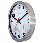 Boyle 35cm White NeXtime Arabic Outdoor Wall Clock