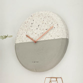 Boyle 32cm Grey NeXtime Conrazzo Wall Clock