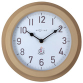 Boyle 22cm Brown NeXtime Poppy Outdoor Wall Clock