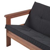 Sage Breeze Outdoor Windsor 3 Seater Wood Outdoor Sofa Bed