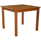 Sage Breeze Outdoor Barossa Shorea Wood Outdoor Bistro Table