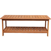 Sage Breeze Outdoor Natural Avoca Wood Outdoor Coffee Table