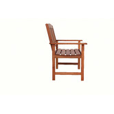 Sage Breeze Outdoor Clyde 2 Seater Shorea Wood Outdoor Bench