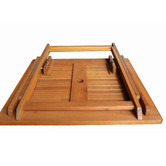 Sage Breeze Outdoor Natural Yarra Outdoor Folding Table