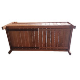 Sage Breeze Outdoor Barossa Shorea Wood Outdoor Storage Bench
