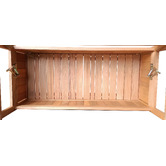 Sage Breeze Outdoor Barossa Shorea Wood Outdoor Storage Bench