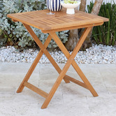 Sage Breeze Outdoor Natural Yarra Outdoor Folding Table