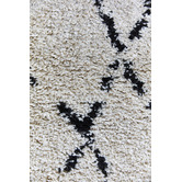 Atlas Flooring Nomad Kali Cream &amp; Black Rug