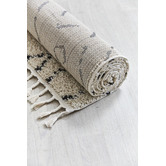 Atlas Flooring Nomad Kali Cream &amp; Black Rug